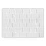 Mijölnir Alfombrilla de Baño Tile - Blanco